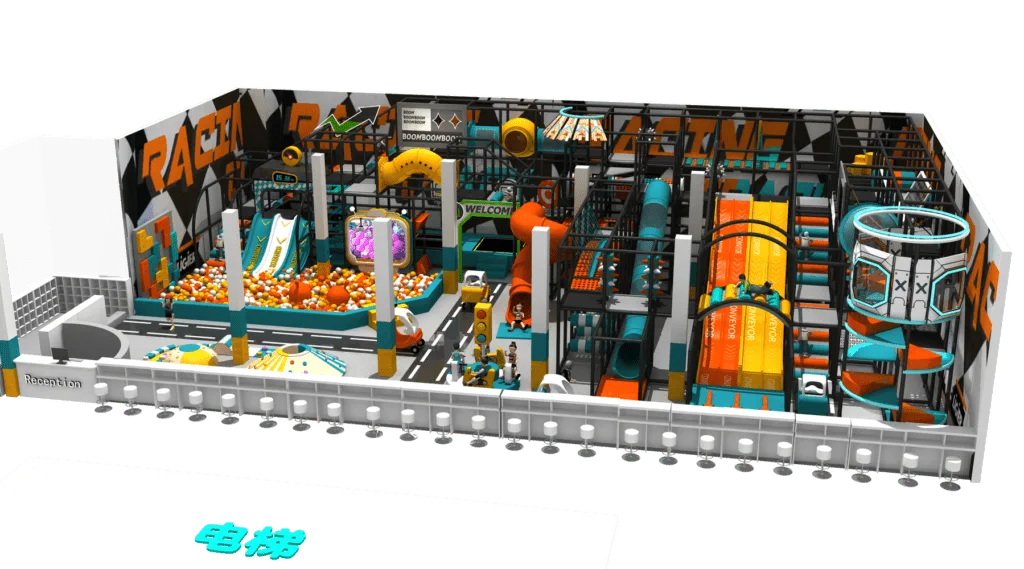 Playground Equipment Supplier - Custom Indoor Slide Equipment